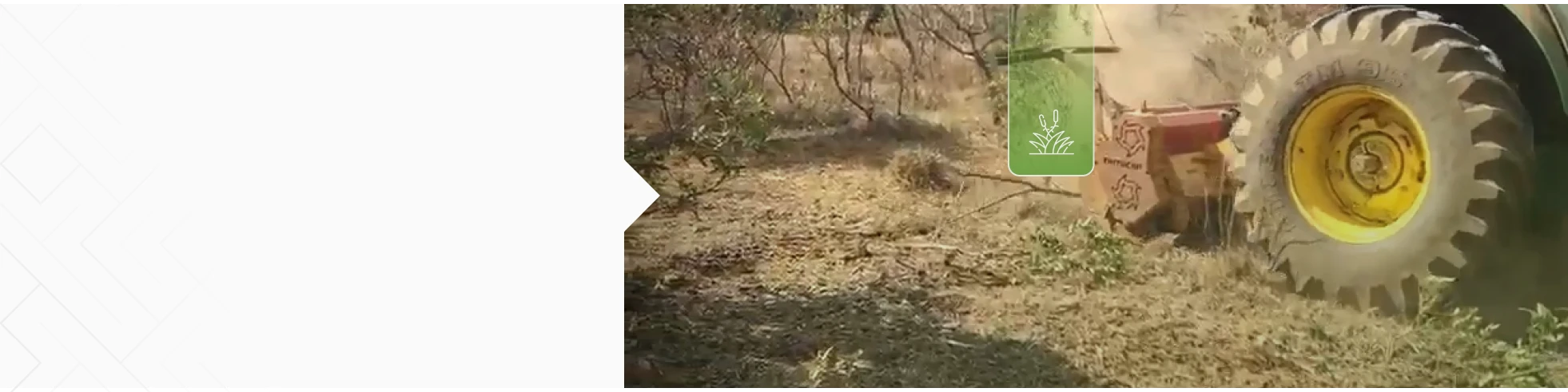 Trituradores para&nbsp;Limpeza de&nbsp;Pastagem